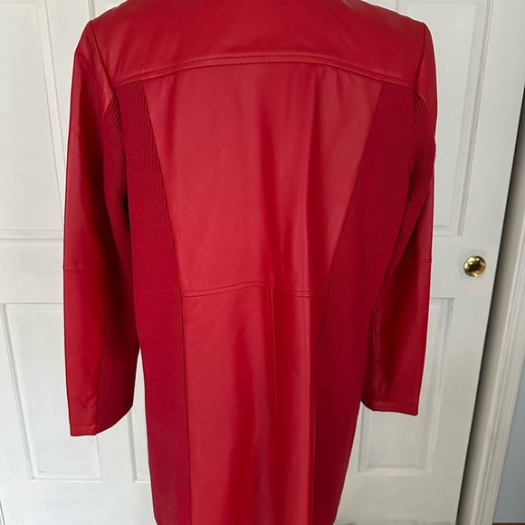 Louis Dell’Olio Linea Lambskin Red Jacket - Picture 3 of 13
